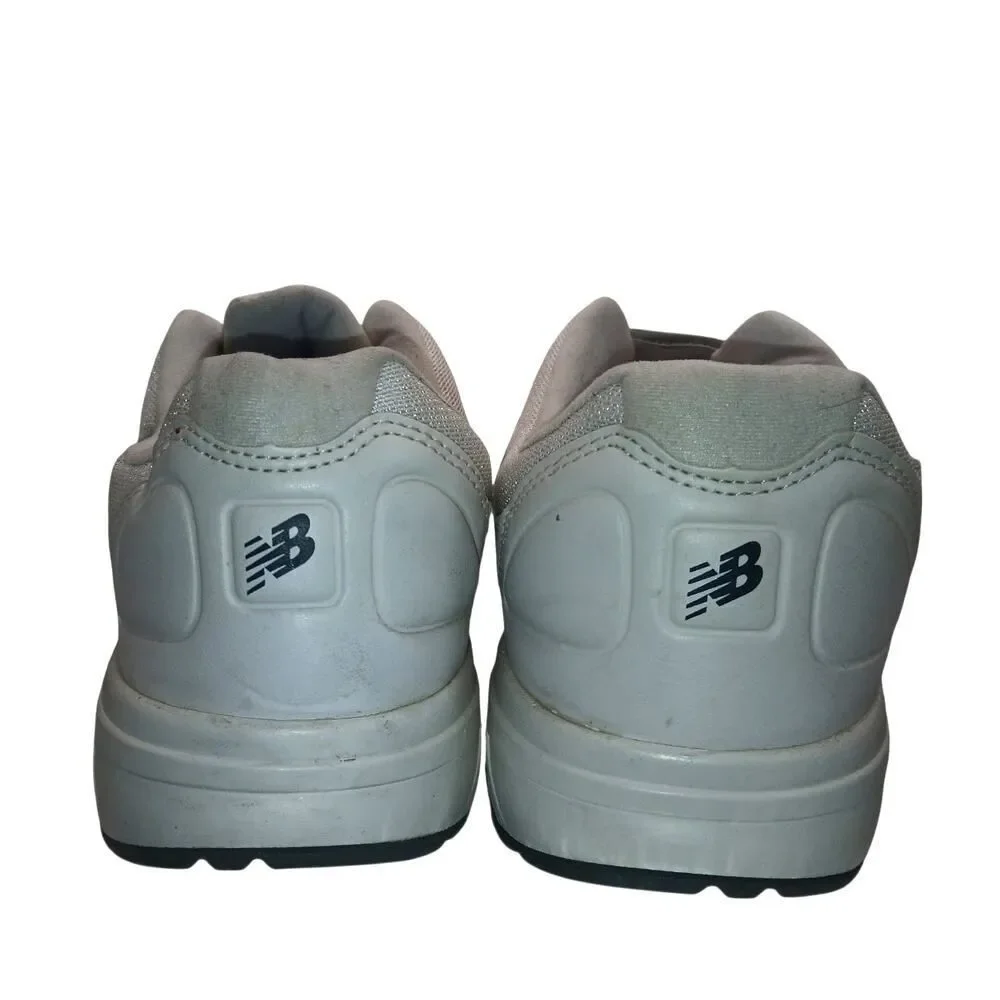 New Balance 813 Men's Triple White Easy Close Walking Sneakers -Size: 13EEEE